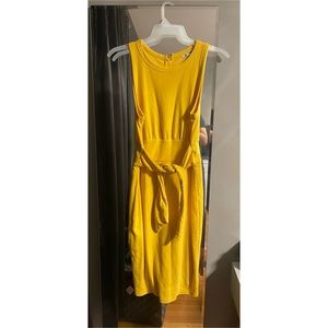 Yellow Middi Dress